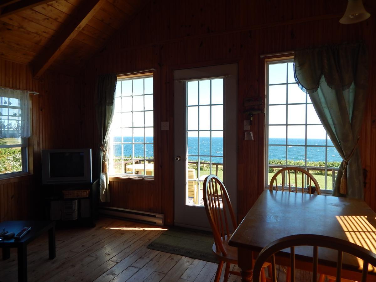 Les Chalets Brise-De-Mer Sainte-Therese-de-Gaspe Exterior photo
