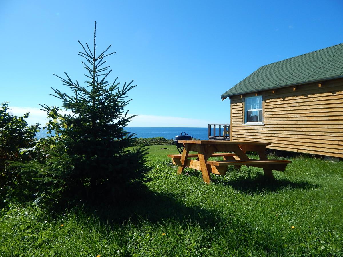 Les Chalets Brise-De-Mer Sainte-Therese-de-Gaspe Exterior photo